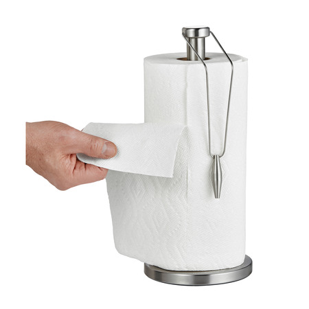 Alpine Industries Alpine Stainless Steel Paper Towel Holder with Slip-Resistant Base 433-02